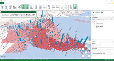 Obr. 1: Novinka od Microsoftu v oblasti self-service BI a vizualizací - Power Map Obr. 1: Novinka od Microsoftu v oblasti self-service BI a vizualizací - Power Map