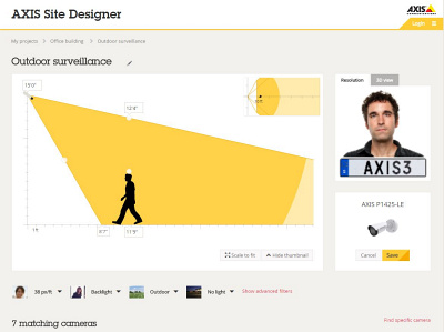 AXIS Site Designer