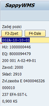 EFAFLEX Sappy WMS