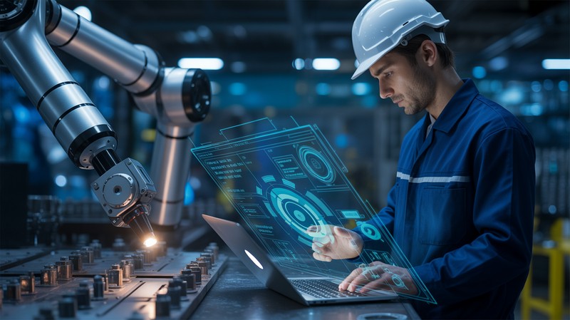 Řízení chytré továrny: Lidé, metody a umělá inteligence