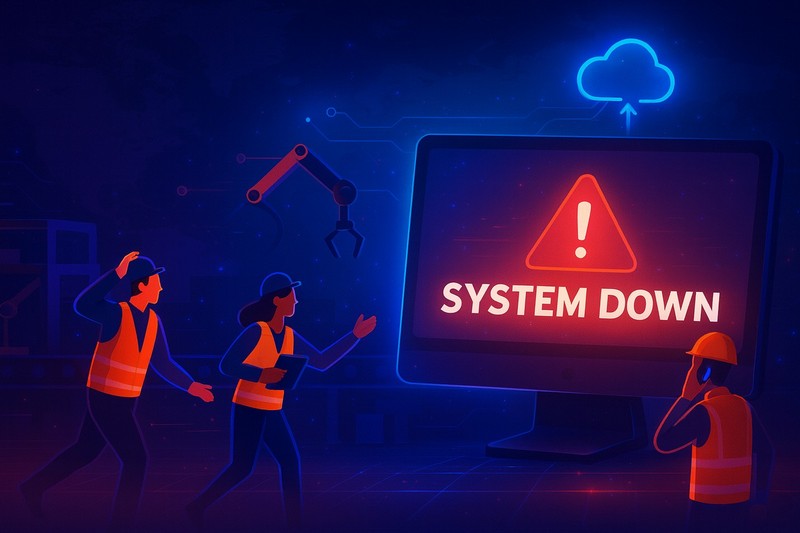 Výpadek výroby bolí dvakrát