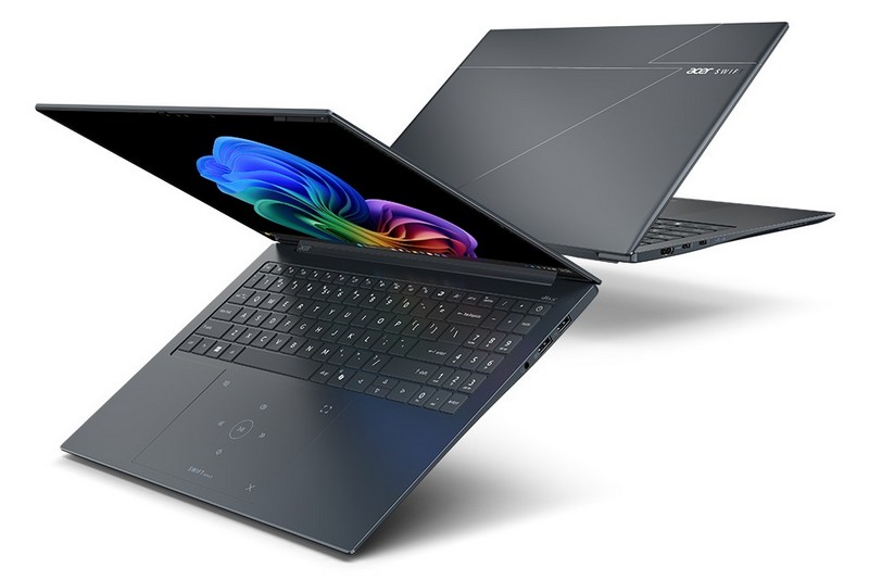 Acer představuje novou řadu notebooků Swift AI