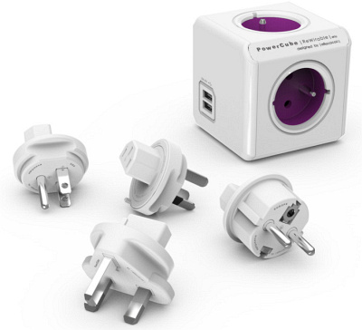 Rozdvojka PowerCube Original USB obsahuje adaptr pro dobjen mobilnch zazen