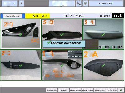 Obr. 2: Kontrola sprvnosti pouitch dl naterminlu opertora