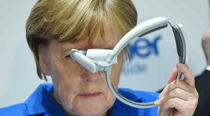 CeBIT - Angela Merkel