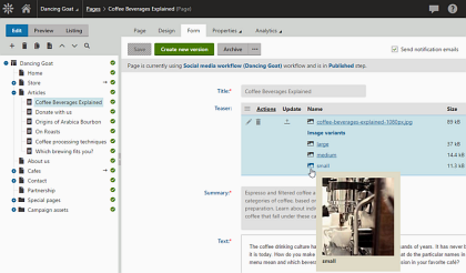 Kentico 10
