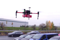 Prvn esk test doruovn dronem dopadl spn