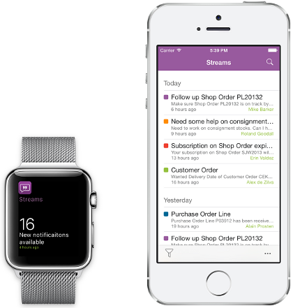 IFS Streams na Apple Watch 3 a iPhone 5S IFS Streams na Apple Watch 3 a iPhone 5S