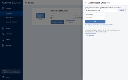 Acronis Backup