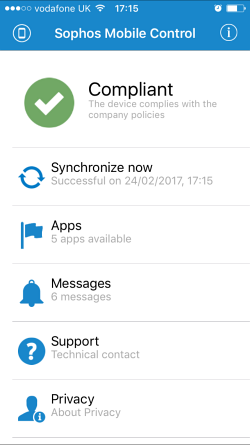 Sophos Mobile 7