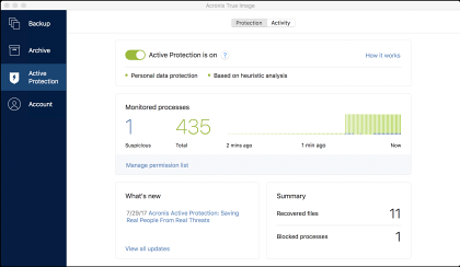 Active Protection for Mac