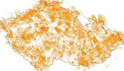Mapa pokryt IoT