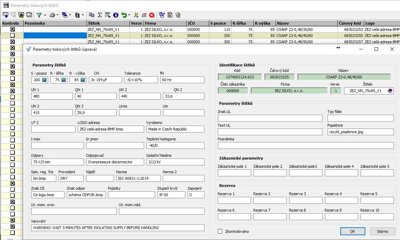 Obr. 2: Dialog Parametry tiskovch ttk