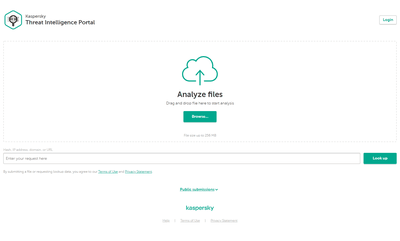 Kaspersky Threat Intelligence Portal