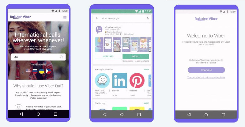 Viber pichz se skupinovmi videohovory