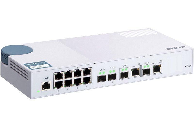 Nov iditeln 10GbE L2 pepnae od QNAP