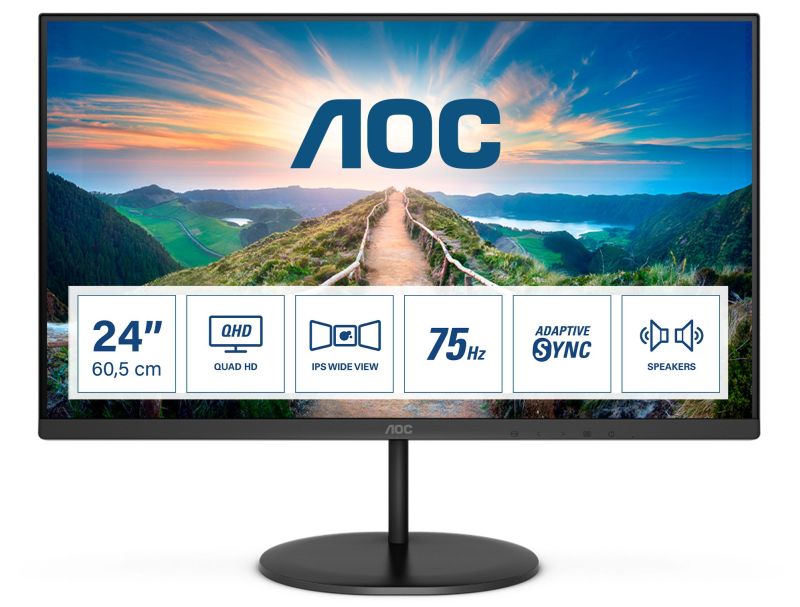 Společnost AOC uvádí novou řadu monitorů AOC V4