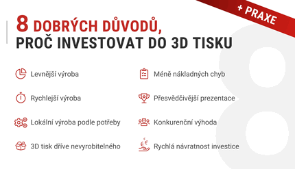 8 dobrch dvod, pro investovat do 3D tisku