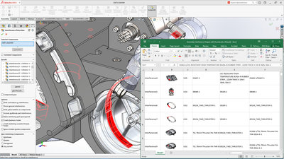 Assembly Modeling - interference detection composite - Tvorba sestavy - detekce koliz