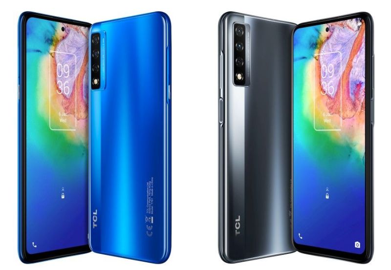 Znaka TCL uvedla na veletrhu CES 2021 smartphony ady TCL 20