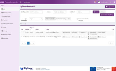 Personln agenda