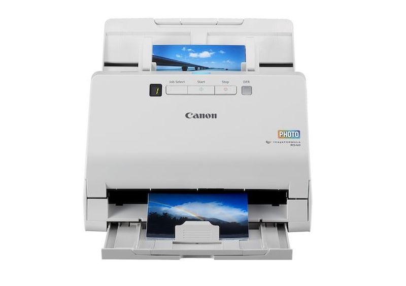 Canon pedstavil skener imageFORMULA RS40