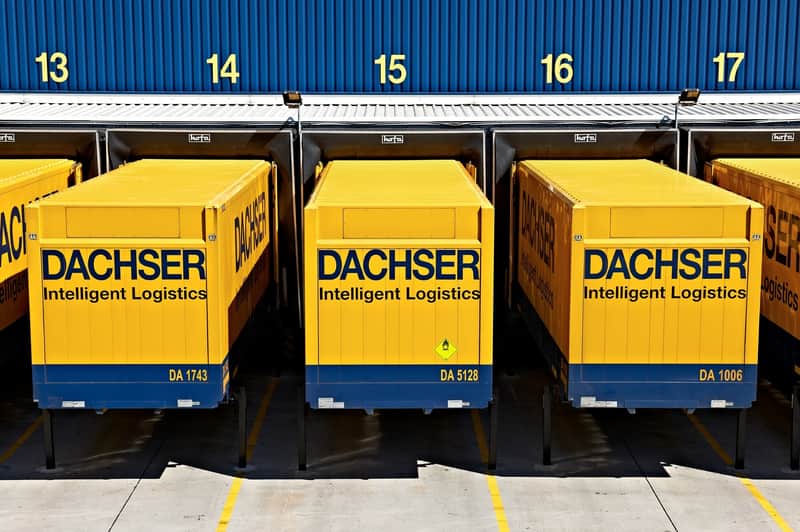 Dachser nasadil v Kladně vlastní Yard Management System