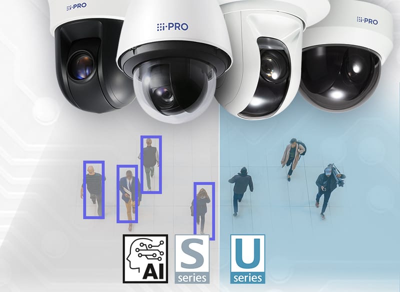 i-PRO přidává umělou inteligenci do svých PTZ kamer