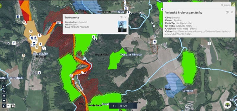 Obce v R budou moci vyuvat nstroj AGIS DTM pro prci s digitln technickmi mapami