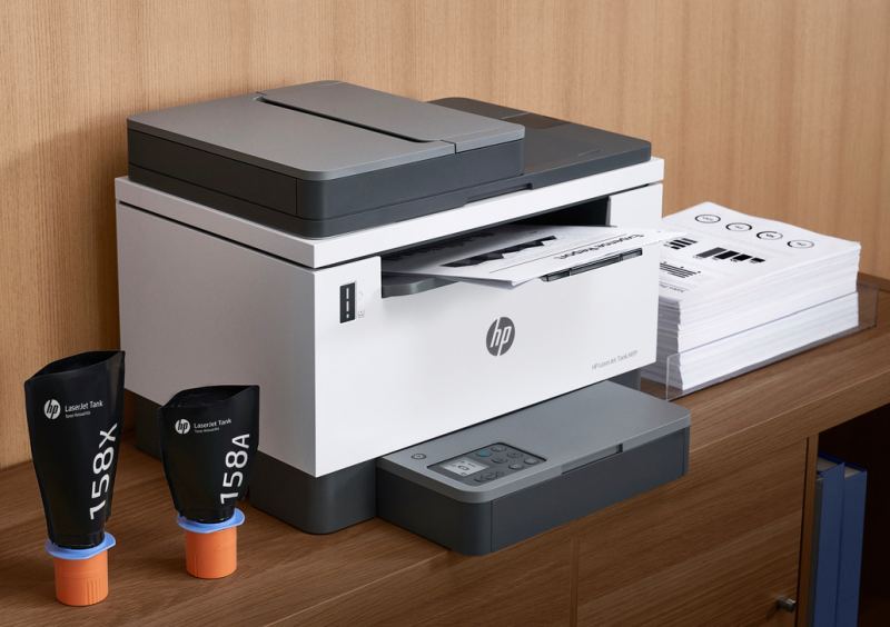 Nové laserové tiskárny HP s tonerovým zásobníkem