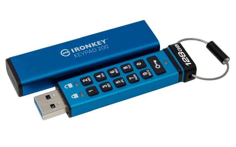 Kingston ohlašuje hardwarově šifrovaný USB disk IronKey Keypad 200