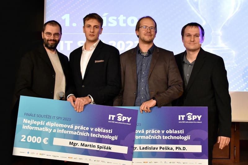 Vtzov soute diplomovch prac IT SPY pekvapili vysokou rovn jejich praktickho vyuit