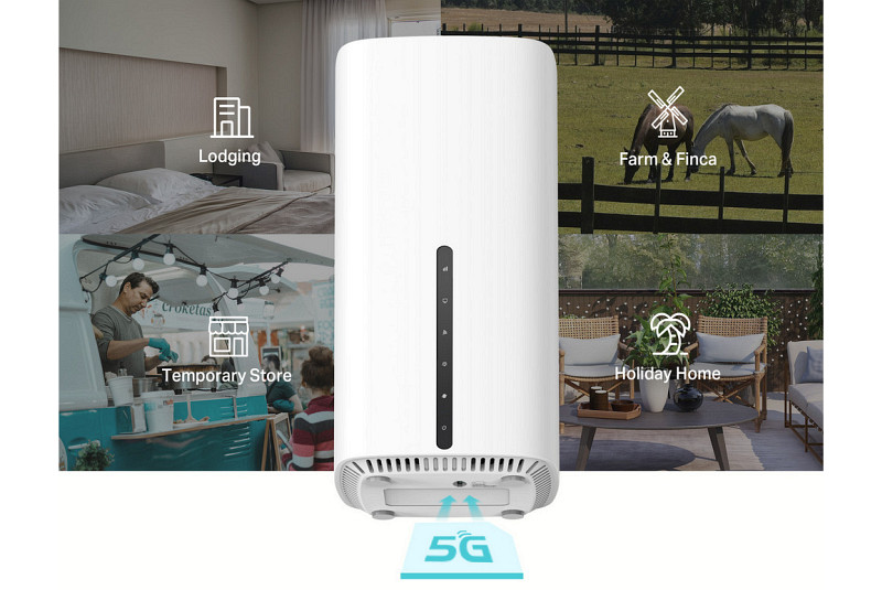 Mobiln 5G router zpstupn vysokorychlostn internet tm kdekoli