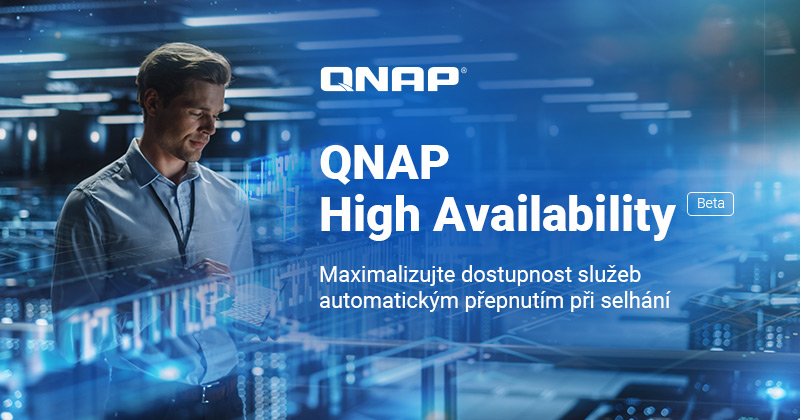 QNAP pedstavuje een vysok dostupnosti pro bezvpadkov provoz kritickch systm