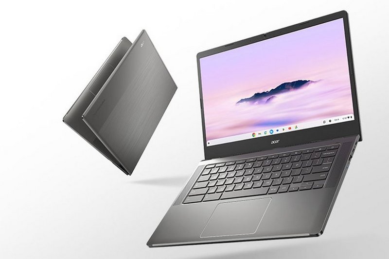 K nejnovjm modelm chromebook ady Plus te Acer pidv ron balek Google AI Pro