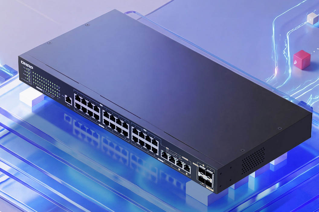 Nov� �ada webov� ��zen�ch switch� QNAP s 2,5GbE/10GbE porty