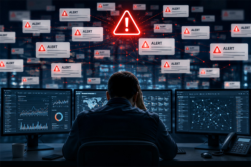 Alert fatigue: proč SOC týmy přehlížejí útoky navzdory tisícům upozornění