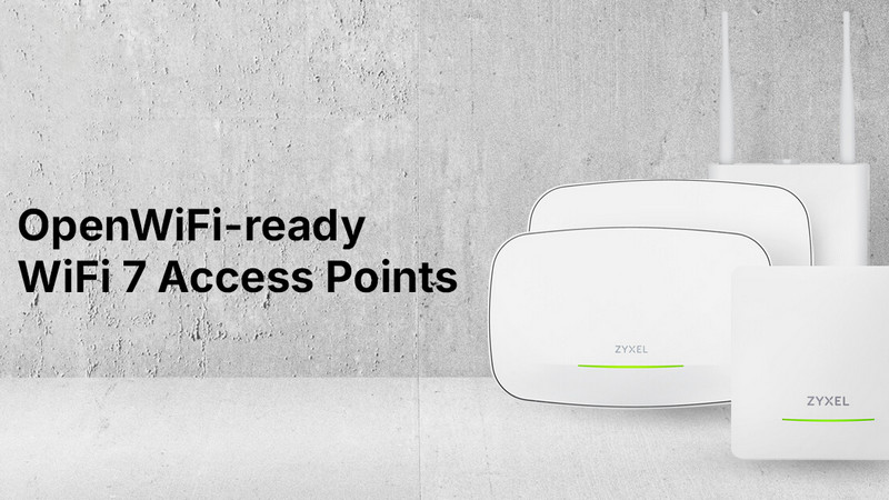 Zyxel roz�i�uje nab�dku p��stupov�ch bod�, kter� podporuj� OpenWiFi