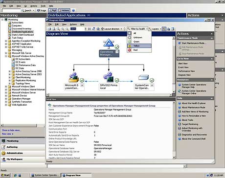 Nov konzole ve stylu MS Outlook